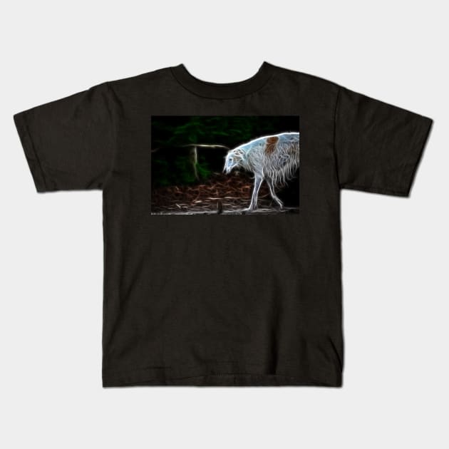 greyhound, whippet Kids T-Shirt by hottehue